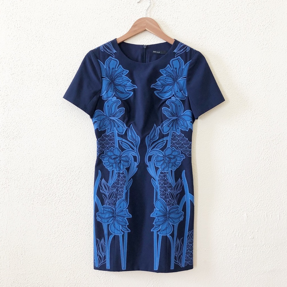 Karen Millen Floral Applique Dress 6